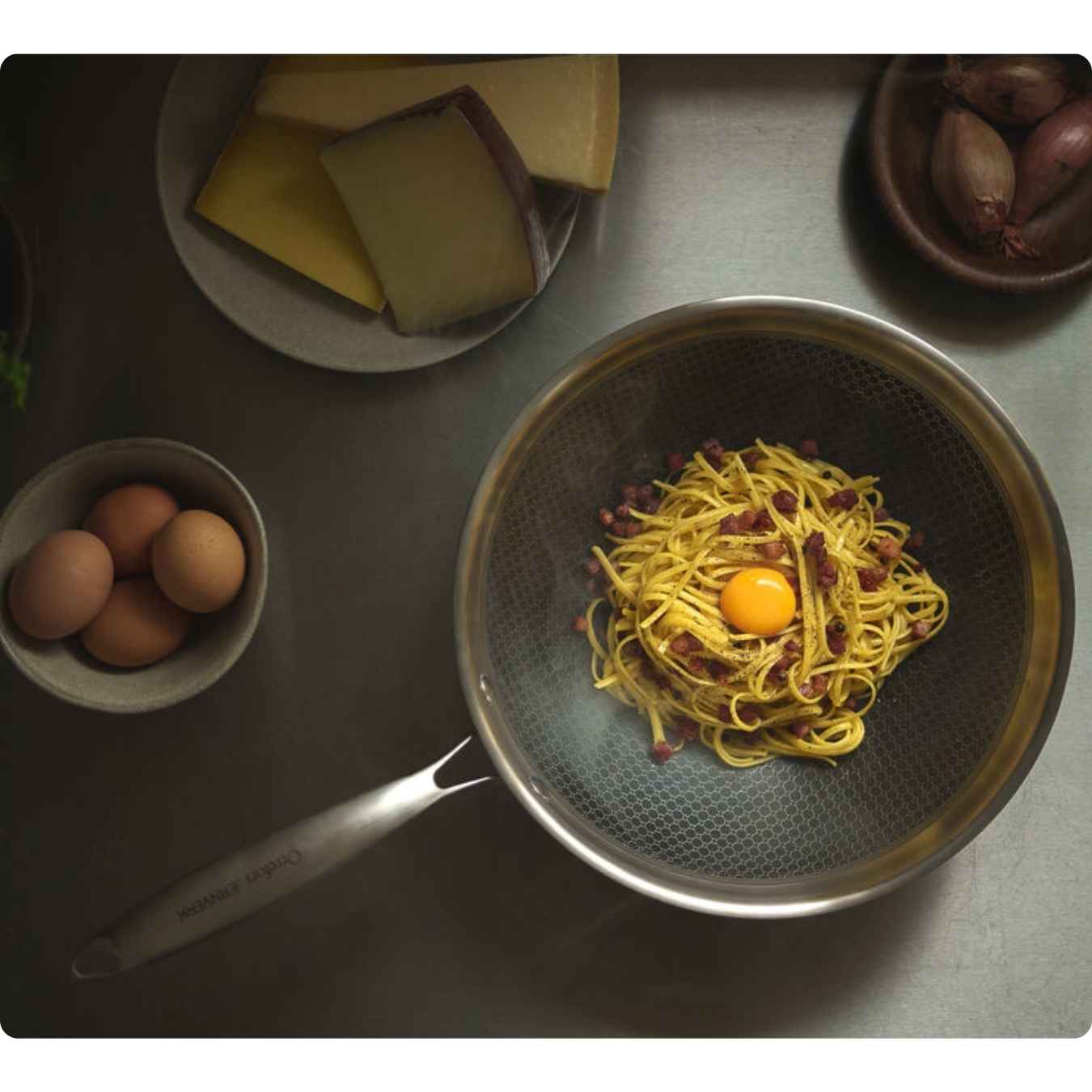 OJ Pastapanna 28 cm Stål Onesize